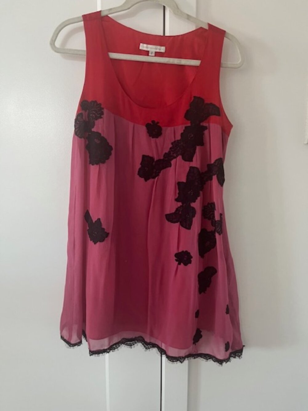 Fun silk dress for summer